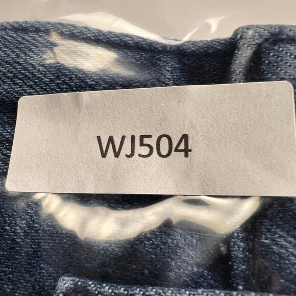 AYR The Riser Skinny High Rise Ankle Jeans Raw Hem Neon Jupiter Wash Size 27 - Picture 15 of 16